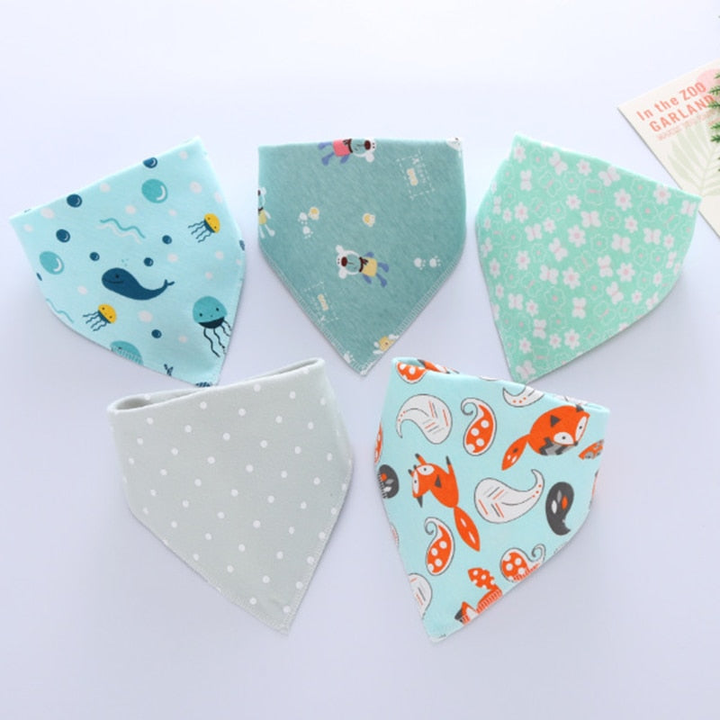 Bibs Triangle Double Cotton Bandana