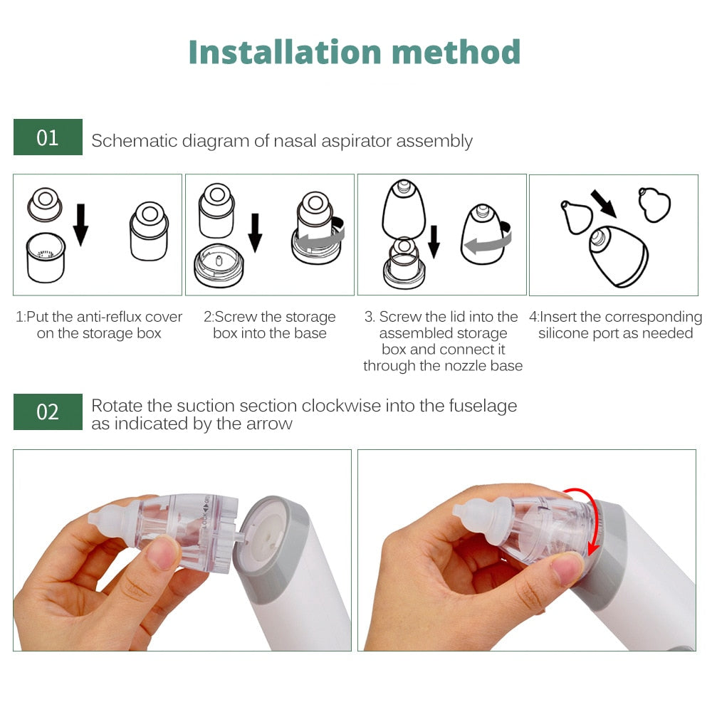 Baby Nasal Aspirator Adjustable suction