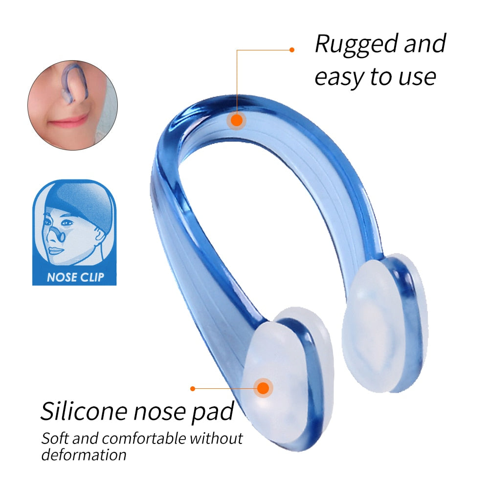 1 PCS Swimming Silicone Nose Clip