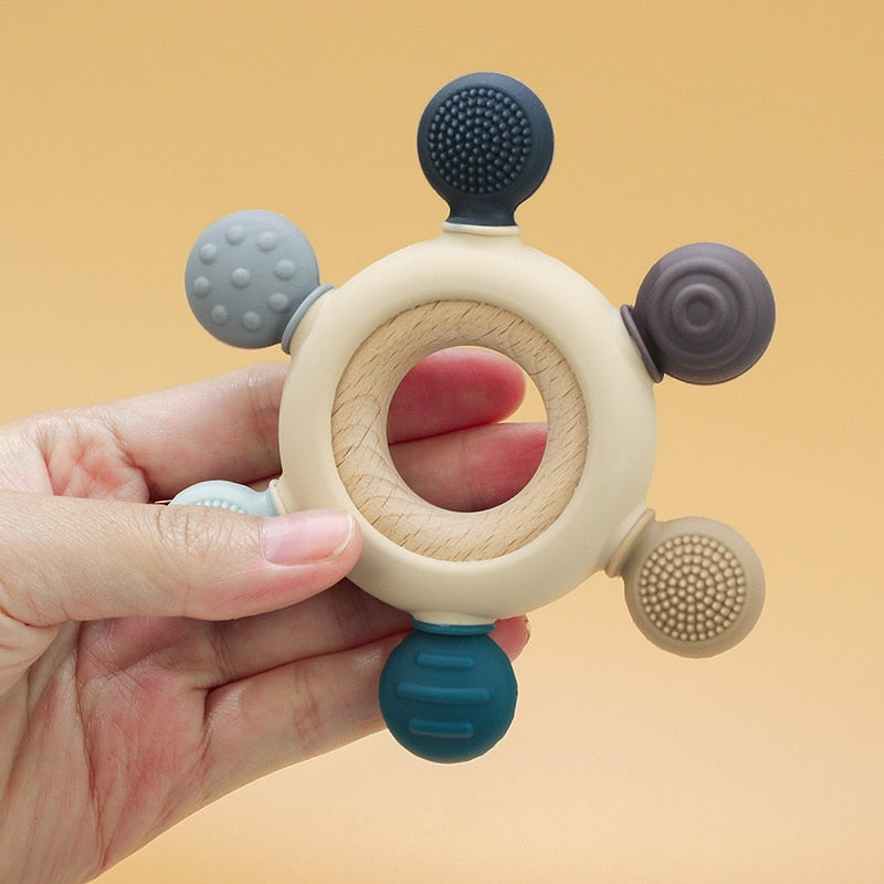 Silicone Teether Rudder Shape